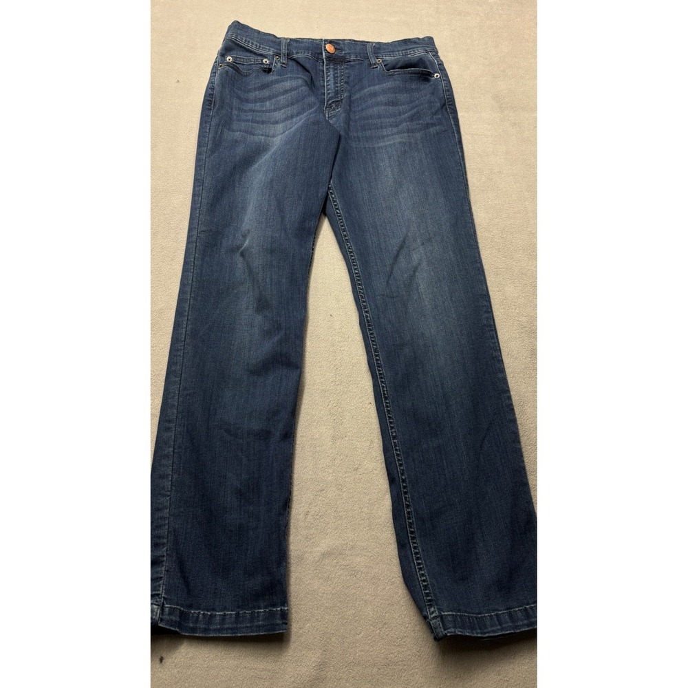Mugsy Jeans Fultons Dark Wash Straight Leg Stretch Denim 33x30 FLX3NFU-33X30